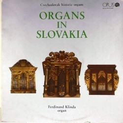 Пластинка Ferdinand Klinda (organ) Organs in Slovakia